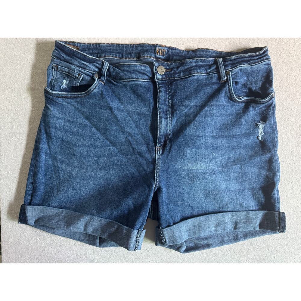 KUT FROM THE KLOTH denim Boyfriend Short - 22W